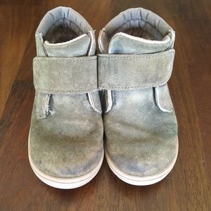 Toddler stride rite boots/shoes leather/suede